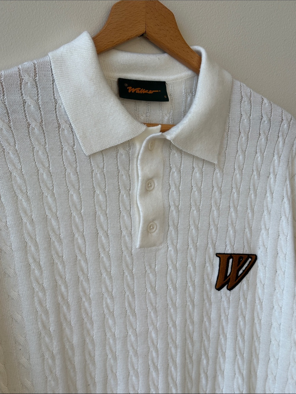 Walker Golf Things Sandbelt Knit Polo Size S
